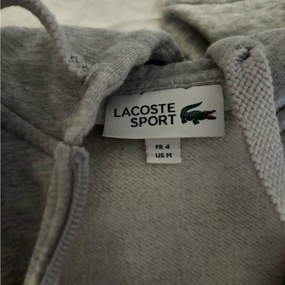 Lacoste Gray Zip-Up Hoodie - Picture 4 of 8
